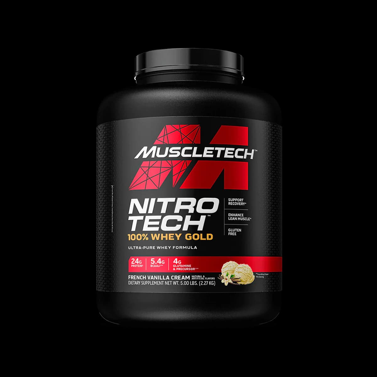 MuscleTech Nitro-Tech 100% Whey Gold 4 lb