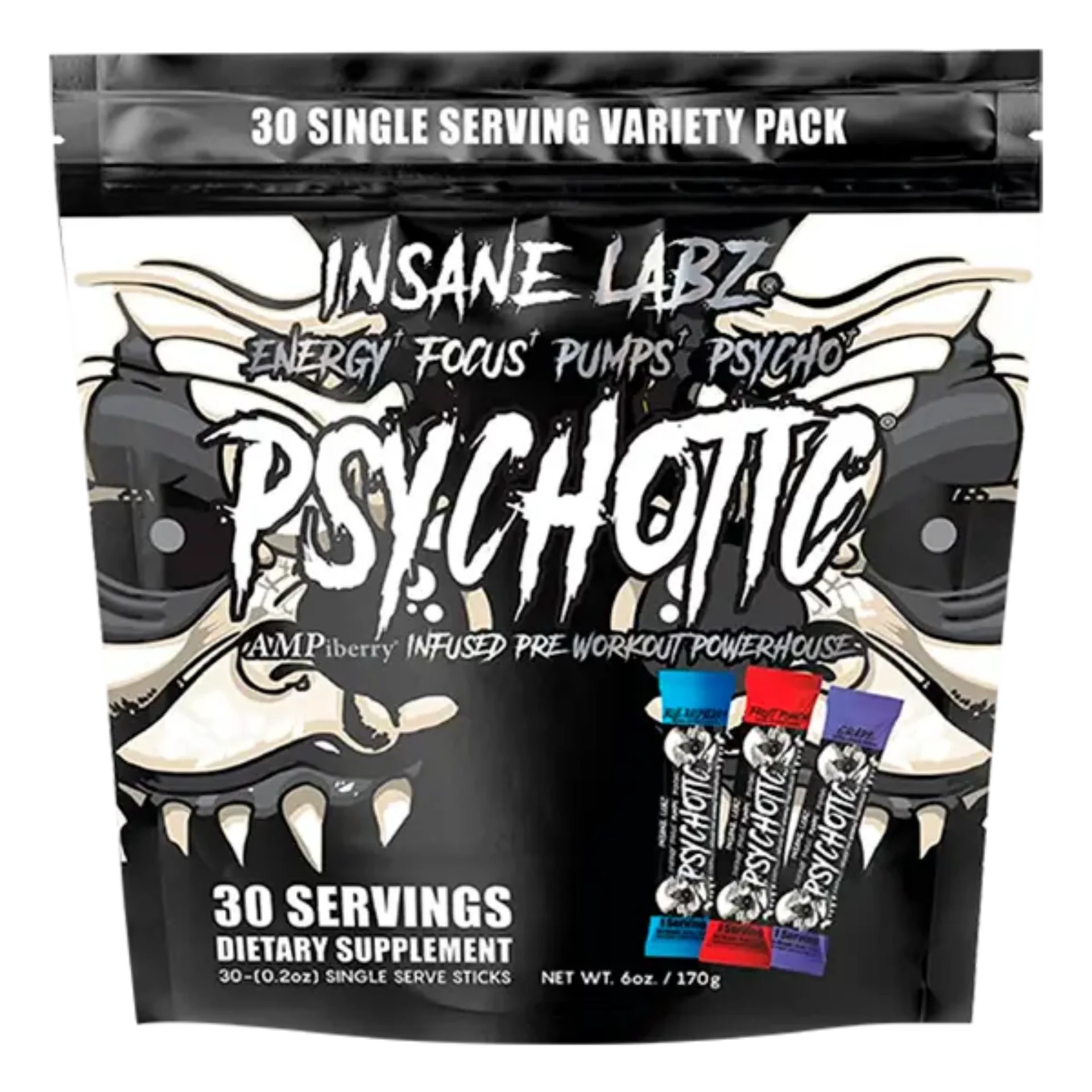 PSYCHOTIC BLACK PACK 30 UND