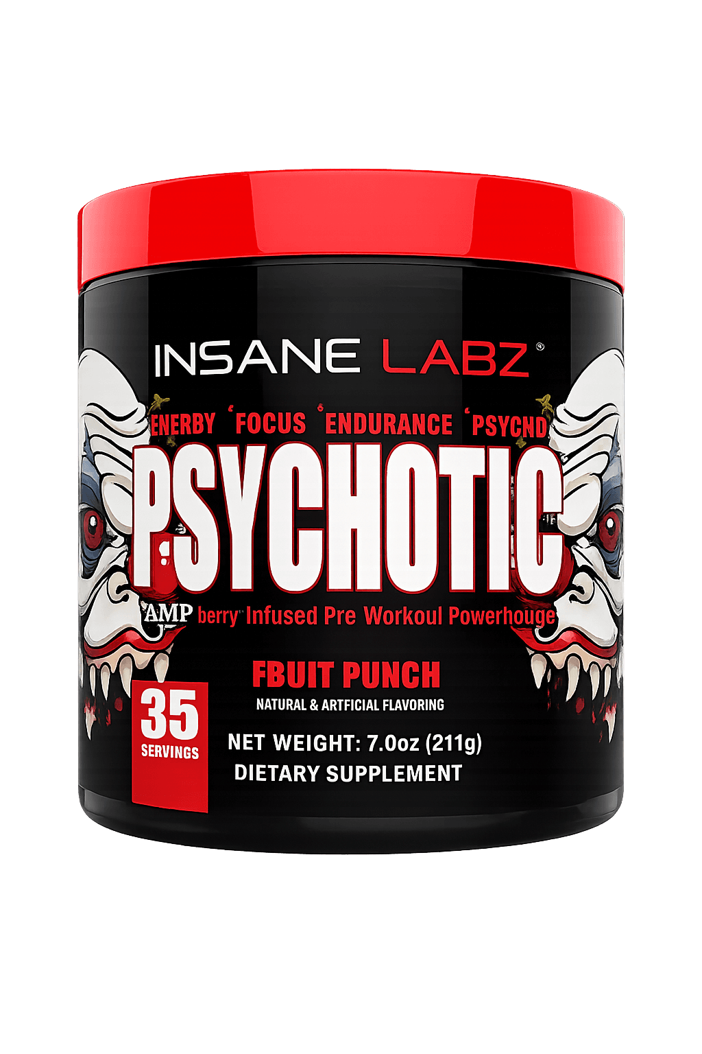 PSYCHOTIC RED 35 SERV