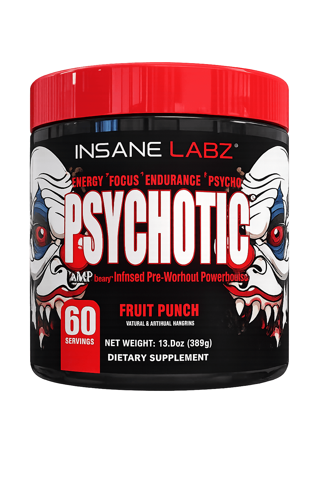 PSYCHOTIC RED 60 SERV