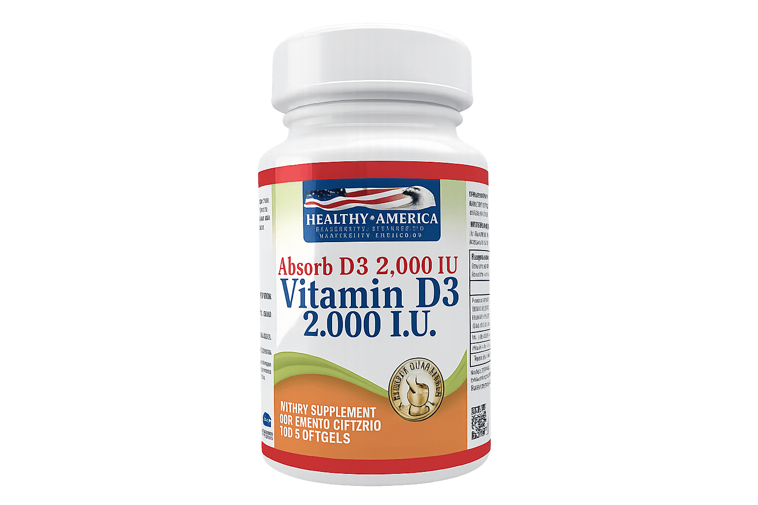 VITAMINA D3 2000 IU 100 CAPS