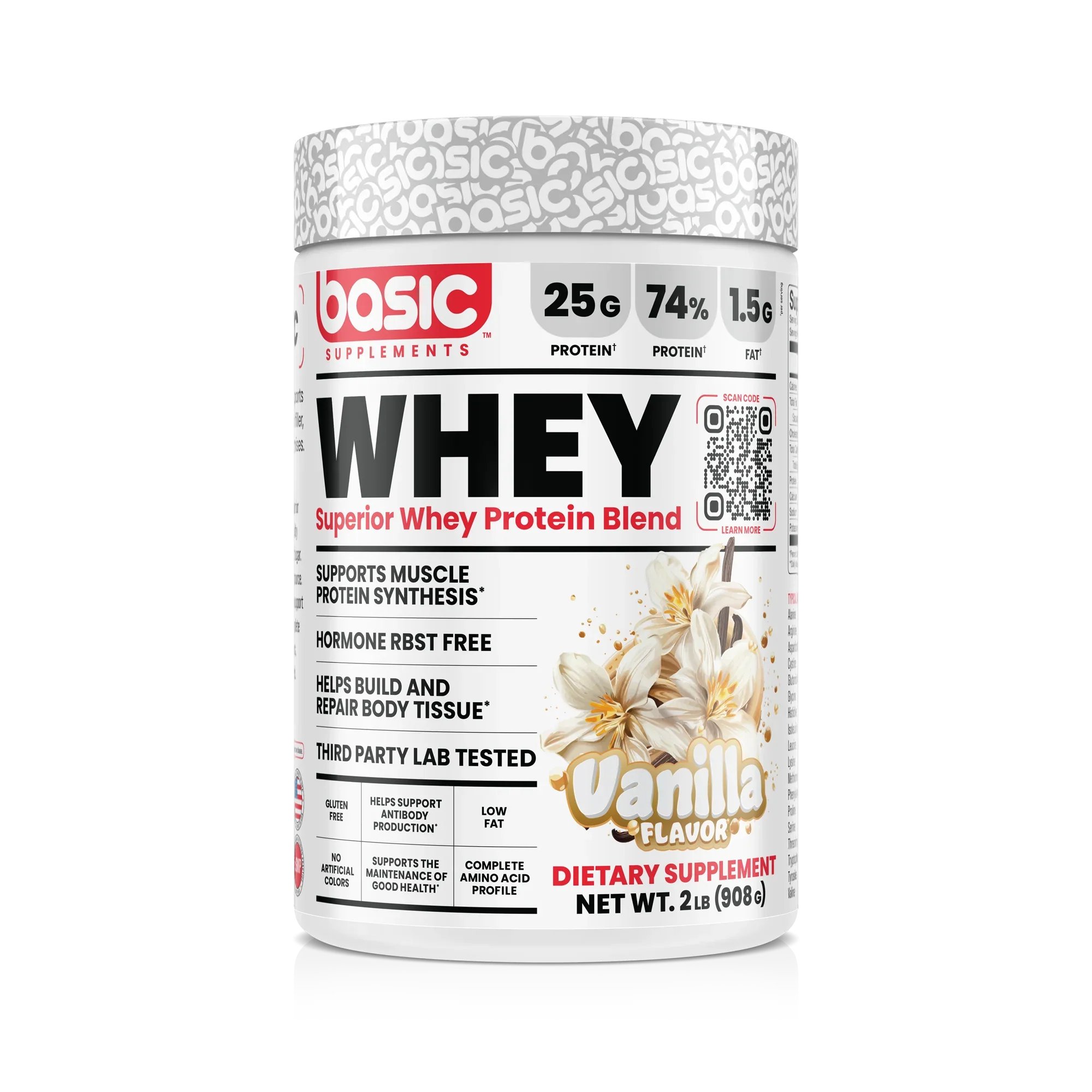 WHEY BASIC 2 LBS